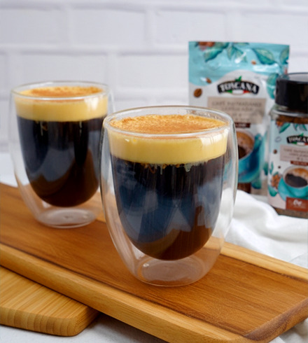 Café vietnamita con huevo