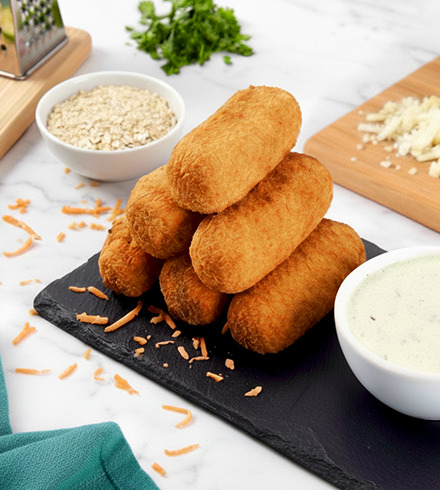 Croquetas de avena y verduras