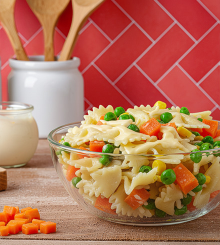 Ensalada de farfalle