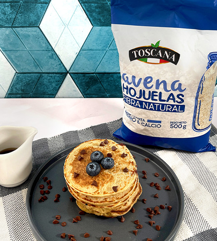 Pancakes de avena